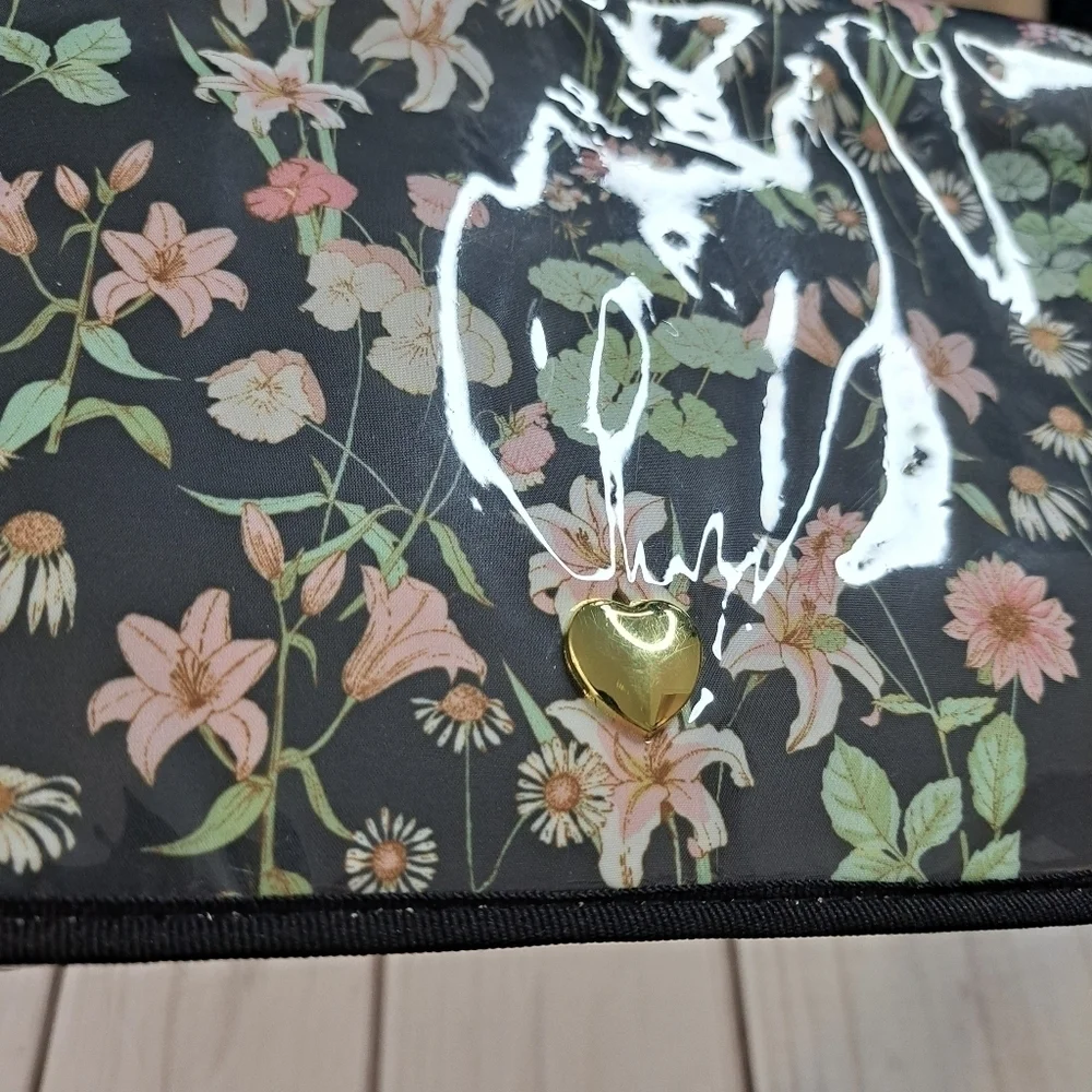 Floral Hangable Travel Toiletry Cosmetic Bag